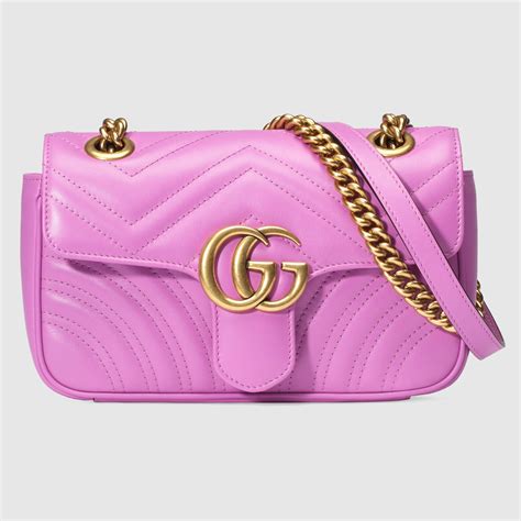 gucci gg marmont matelassé leather super mini bag - pink|gucci marmont super mini bag.